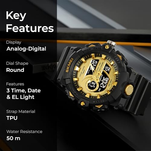 Image of SKMEI Men's Watch Fashion Sport Clock Led Digital Watch 2225