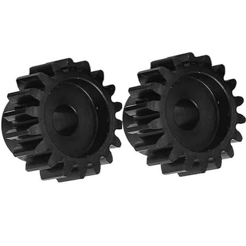 Miniatura 2 de 2 piezas de engranaje de motor de acero endurecido 18T M1 (agujero medio de 0.197 in) para 15 Traxxas X-MAXX XMAXX 18T Motor Gear 6S 8S 6491 piezas