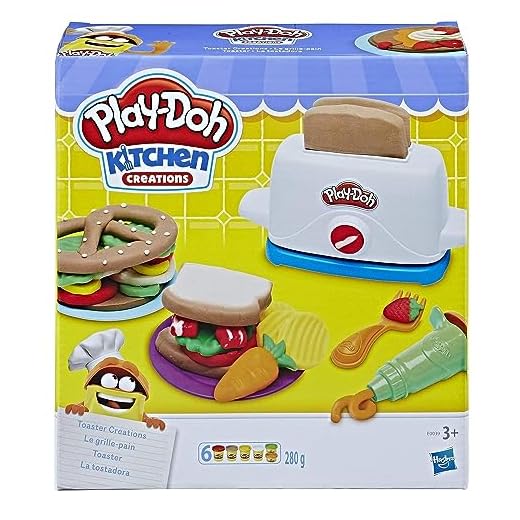 Play-Doh-E0039EU40 La Tostadora (Hasbro E0039EU4)