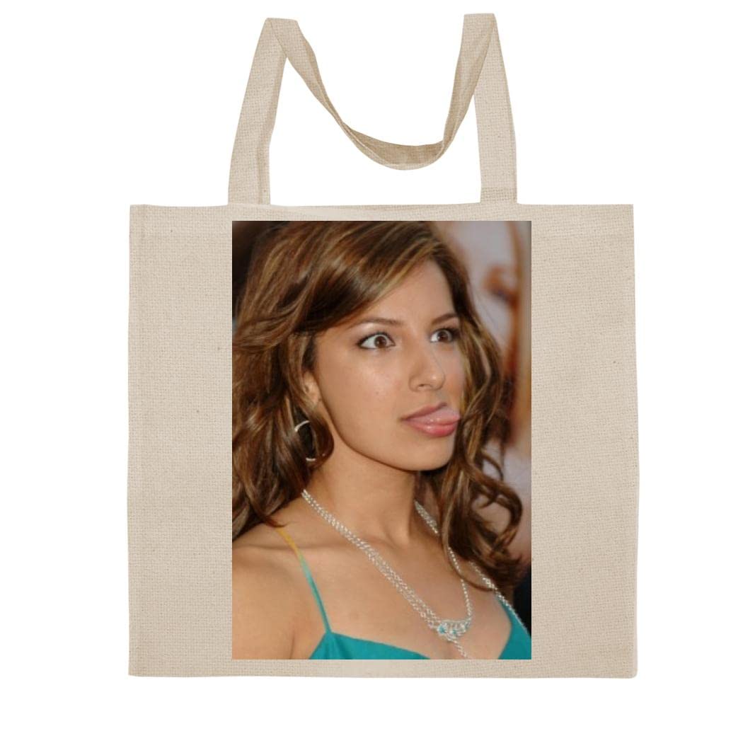 FC CarinoVanessa Lengies - A Nice Graphic Cotton Canvas Tote Bag FCA #FCAG120798, Natural, 15X16