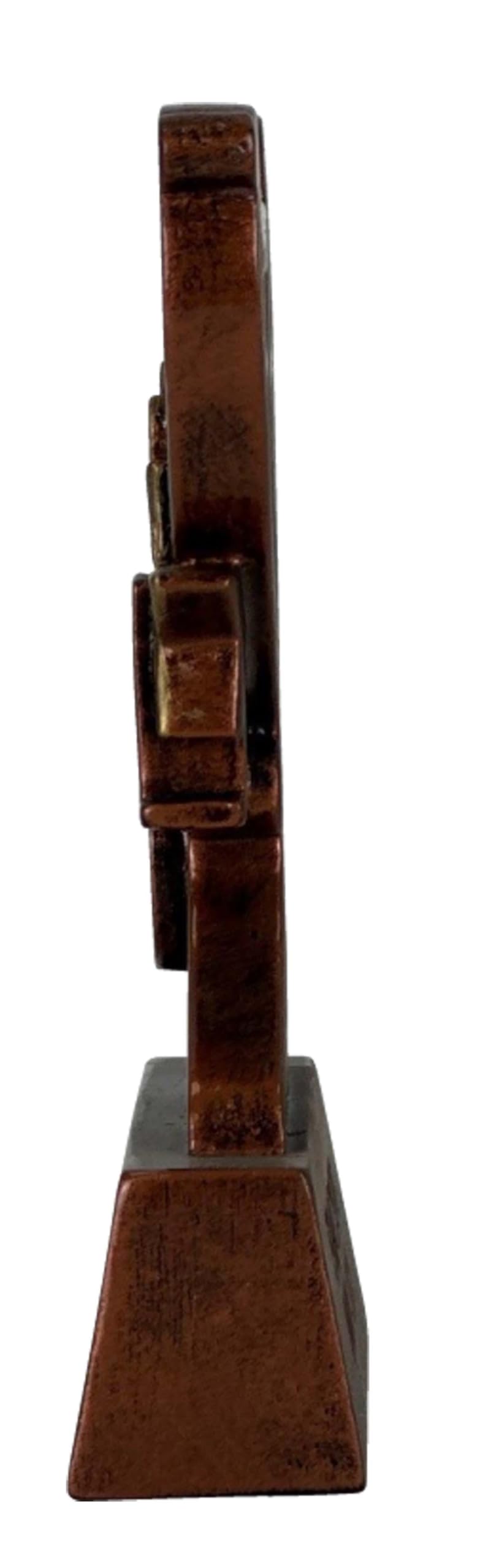 SilverTrophy: 3rd Place Bronze Star Trophy - Mini Cup Prize Award for a Loser, Third Place, Bronze Medal, Number 3, Ornament, Kids Gift, Affordable Figurine Prize Award