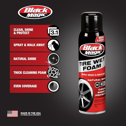 Black Magic Tire Wet Foam
