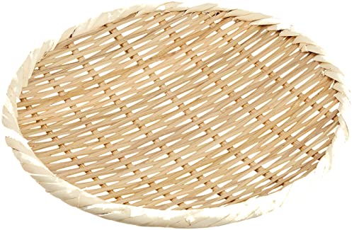 Le plateau passoire en bambou (Sado fait) 30cm ABV32030 (japon importation)