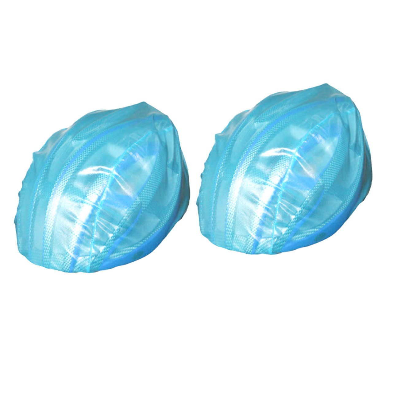 Happyyami 3sets Bike Helmet Rain Cover Cycling Rainproof Helmet Shield Lightweight Foldable for Outdoor Sports 2pcs*3