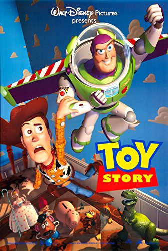 TOY STORY. PIXAR. POSTER. 100X70CM. SALA DE ESTAR, DORMITORIO, OFICINA EN CASA