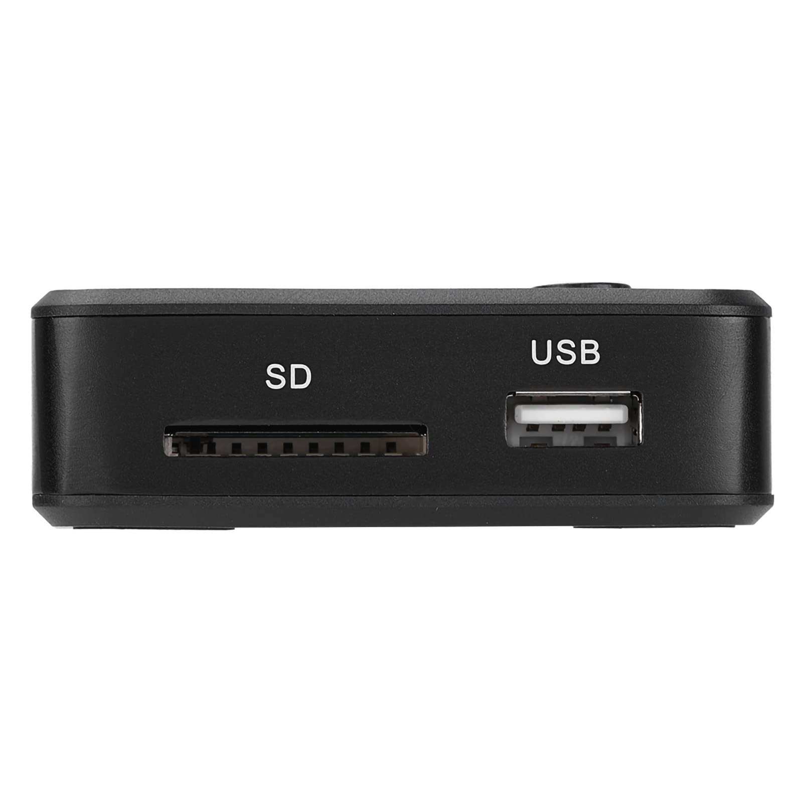 Odtwarzacz multimedialny Mini HD, odtwarzacz multimedialny HDMI 1080P audio i wideo z pilotem na podczerwień (wtyczka EU)