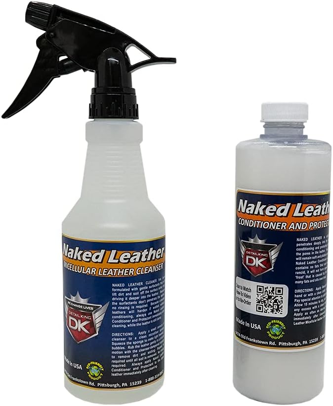 Detail King Naked Leather for King Ranch Leather Cleaner