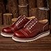 SL-Saint Botas de Moda de Copa Baja Para Hombre Hechas a Mano Zapatos de Cuero de Vaca Genuino de Moda Con Cordones Imagen de SL-Saint Botas de Moda de Copa Baja Para Hombre Hechas a Mano Zapatos de Cuero de Vaca Genuino de Moda Con Cordones