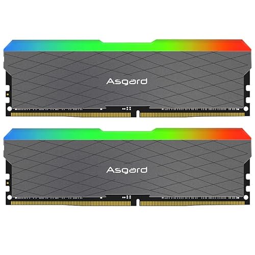 Memória Ram Asgard Ddr4 16gb (2x8gb) 3200mhz Rgb Gamer