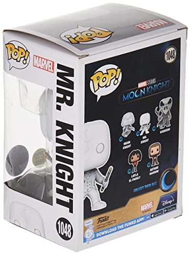 Funko Marvel Moon Knight Mr Knight Glow in The Dark Pop! Vinyl Collectible Figure - Limited Edition Exclusive - Image 3