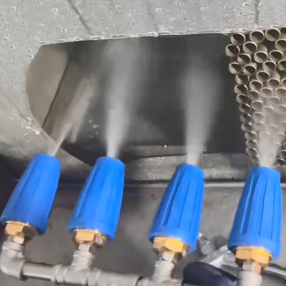 Ugello Turbo per Idropulitrice A Vie, Rotazione A 360°, Attacco Rapido da 1/4", 4000 PSI, per La Pulizia 'Auto