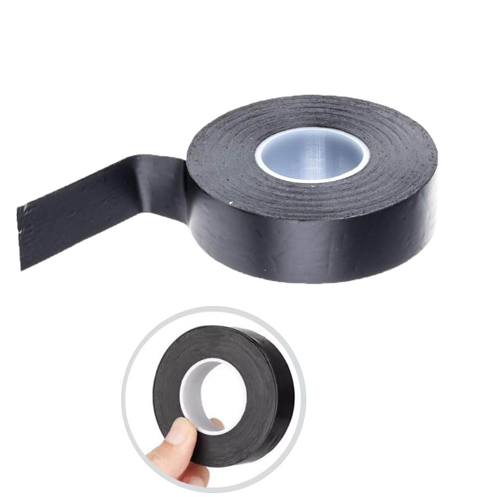 KafTon Black 19 mm x 5 m Self Amalgamating Tape for Waterproofing Connections - 2 Rolls - Image 3