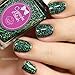 Emerald - green glitter holographic nail polish by Cupcake Polish