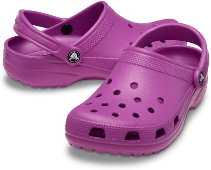 Crocs Unisex Adult Classic Clog 10001-5BV Purple M10W12 - Image 4