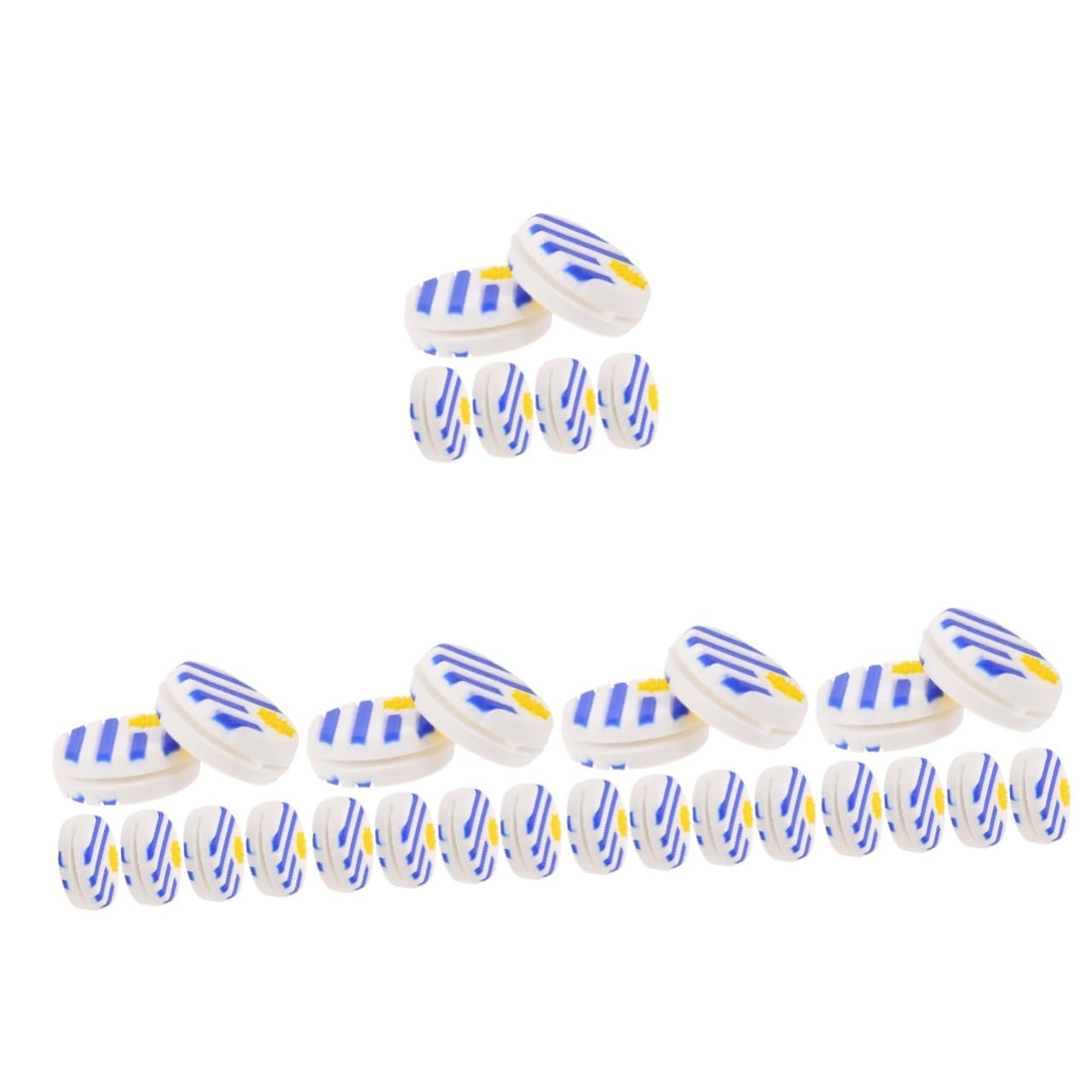 Hemobllo Amortisseur De Raquette De Tennis Clip D'Amortisseur Amortisseur De Raquette De Tennis Amortisseur De Vibrations De Raquette De Tennis Absorbeurs Raquettes De Tennis