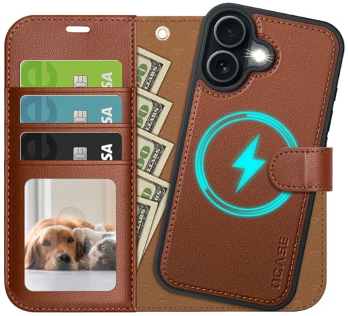 Étui iPhone 17 Magnétique contre les Chocs et le Piratage RFID Portefeuille