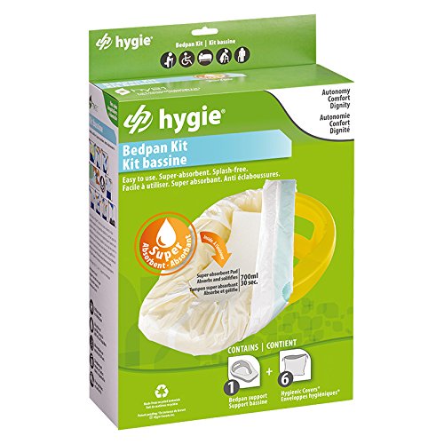 Hygie Bedpan Kit with Bedpan Liners Amazon.in Health & Personal Care