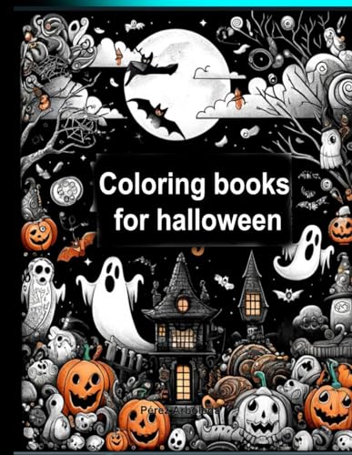Coloring books for halloween
