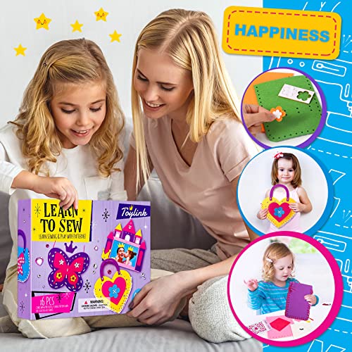 Toylink-First-Sewing-Kit-for-Kids-Beginners-Arts-Crafts-for-Girls-Ages-4-5-6-7-8-Learn-to-Sew-Unicorn-Purse-Bags-Picture-Frame-Pen-Holder-DIY-Felt-Craft-Kits-Toddler-Gifts Toylink-First-Sewing-Kit-for-Kids-Beginners-Arts-Crafts-for-Girls-Ages-4-5-6-7-8-Learn-to-Sew-Unicorn-Purse-Bags-Picture-Frame-Pen-Holder-DIY-Felt-Craft-Kits-Toddler-Gifts