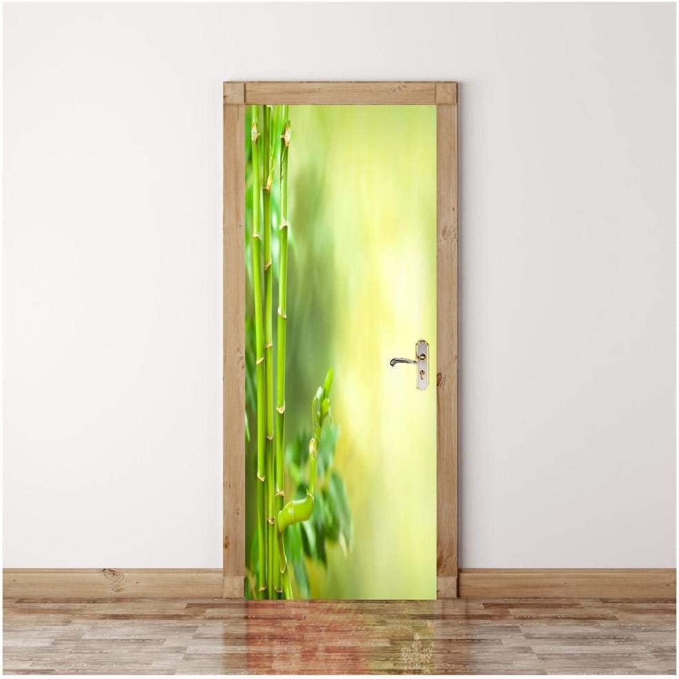 Adesivo 3D Per Porte - PVC Autoadesivo, Design Moderno, Effetto Diamante, 80x200 Cm - Foto 5