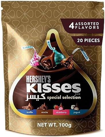 Hershey's Kisses Special Selection, 4 Flavours, 100 g