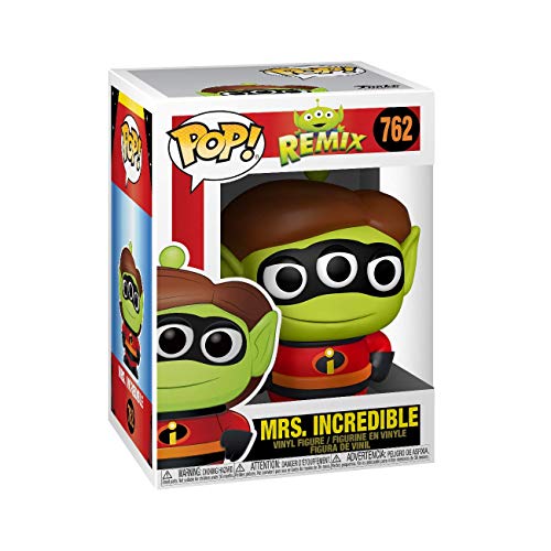 Funko Pop! Disney: Pixar Alien Remix - Mrs. Incredible, Multicolor, 3.75 Inches (49602) #TOP1