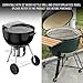 Skyflame Charkettle Stainless Steel Warming Rack Fit for Most Charcoal Kettle/Ceramic Grills, Compatible with Weber/Char-Broil/Kamado Joe Classic/Large Big Green Egg/Pit Boss K22/Louisiana K22
