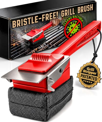 Grill Stripper Bristle Free Grill Brush for Outdoor...