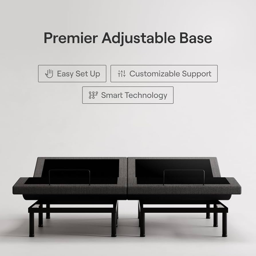 Amazon.com: Nectar Luxe Twin XL Adjustable Base & 14” Hybrid