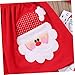Toyvian 1set Fashion Girls Santa Claus Costume Pants and Cartoon Print for Christmas Parties School Events and Festive Celebrations
