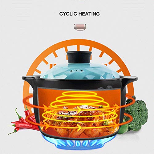 Cocotte en céramique supérieure pour cuisson classique rose 4 L - 5