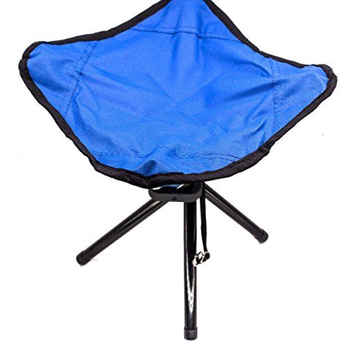 Cadeira Dobrável Camping Praia Pesca Banqueta 4 Pés suporta até 100kg GT243 - Lorben