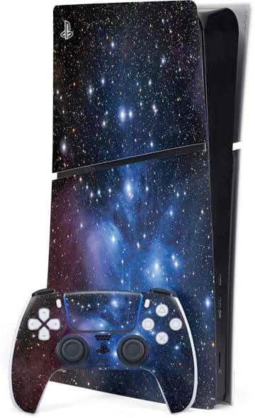 Skinit Decal Gaming Skin Compatible with PS5 Slim Digital Edition Bundle - Officially Licensed The Belt Stars of Orion Design
