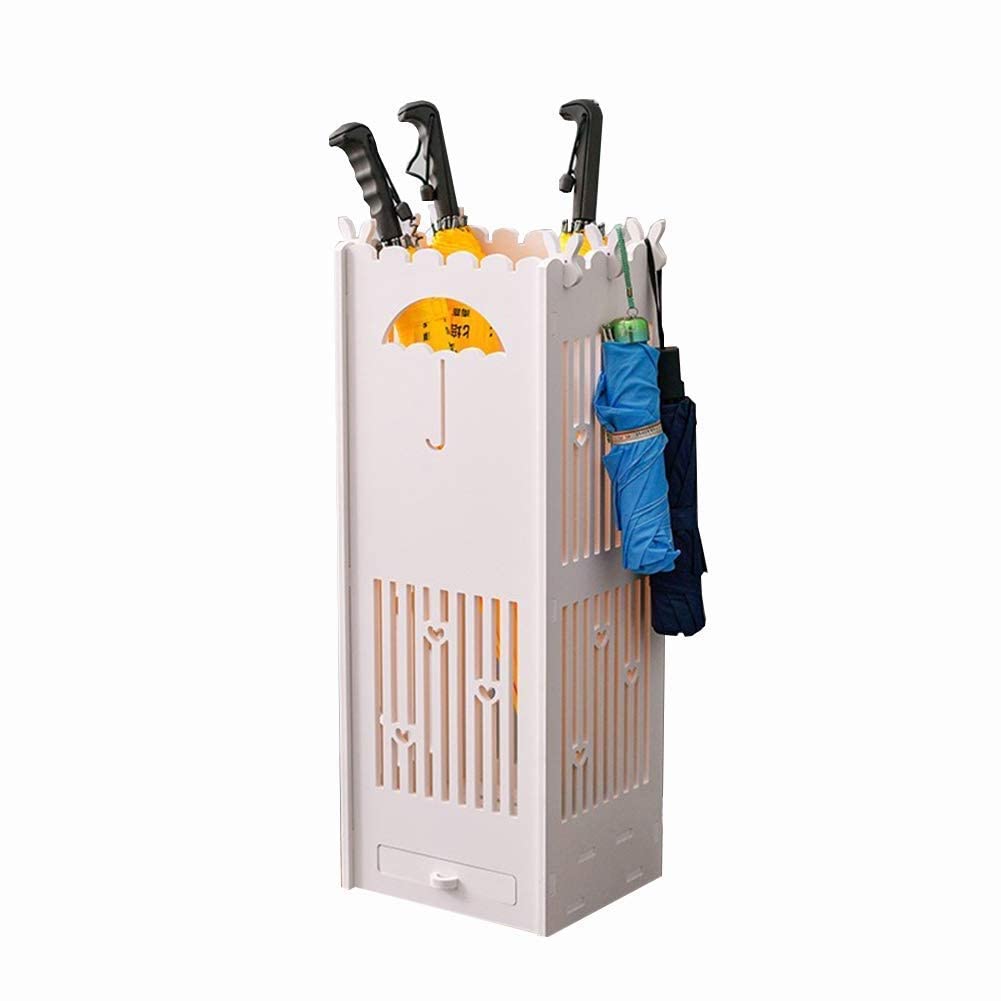 Porte-parapluies avec bac pour stopper l'eau au sol dans le bureau