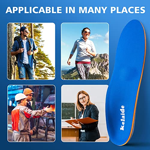 Kelaide Arch Support Insoles Relief Plantar Fasciitis, Comfort Orthotic Inserts For Flat Feet, Feet Pain, Pronation, Shoes Insoles For Men And Women #TOP5
