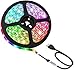 Price comparison product image haosheng ATTYOU Multi-colour RGB 50cm 19.7in LED Strip Light LED TV Background Lighting Kit With USB Cable Gerneric RU50