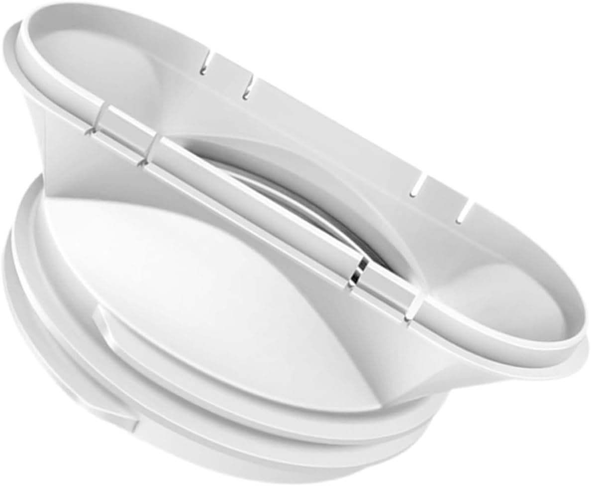 POPETPOP 3pcs Air Duct Connector Adapter for Air Conditioner Exhaust Hose Compatible Coupler for Easy Installation No Tools Required Vent Accessory