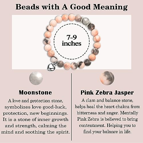 21st Birthday Gifts for Women Her, 21 Year Old Birthday Gifts for Her, Beaded Bracelet Gifts for 21st Birthday Female, Happy 21st Birthday Gifts Ideas for Daughter Granddaughter Niece Friend3