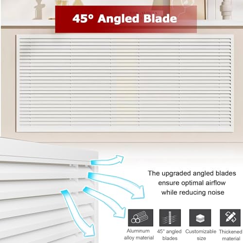 Flux d'air pour hotte de ventilation sous meuble et aération murale de plafond