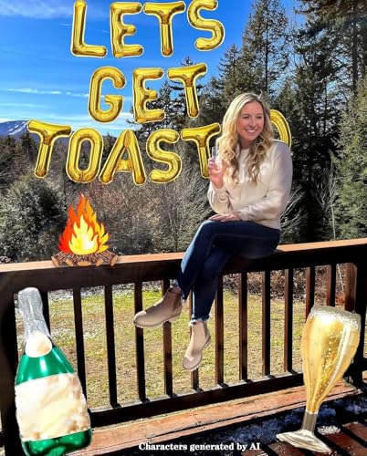 Image of Lets Get Toasted Bachelorette Decoration Mountain Engagement Decoration Mountain Bachelorette Decoration Camp Bachelorette Decoration Camping Bachelorette Party Decorations