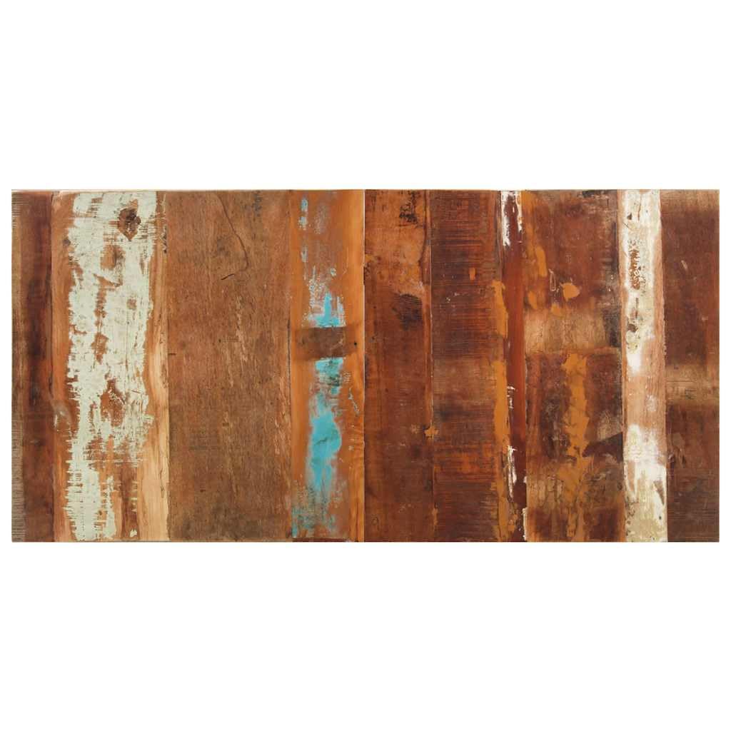 Prostokątny blat stołu 60 x 120 cm z litego drewna o grubości 15-16 mm, do jadalni, salonu, ogrodu, biura, projektów DIY, wytrzymałe drewno z krawędzią drzewa, wszechstronne zastosowanie do