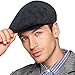 Wantonfy Barett Cap Herren Schiebermütze chirmmütze Gatsby Schirmmütze Newsboy Flat Cap Baskenmütze 1920 Stil Gatsby Kostüm Accessoires