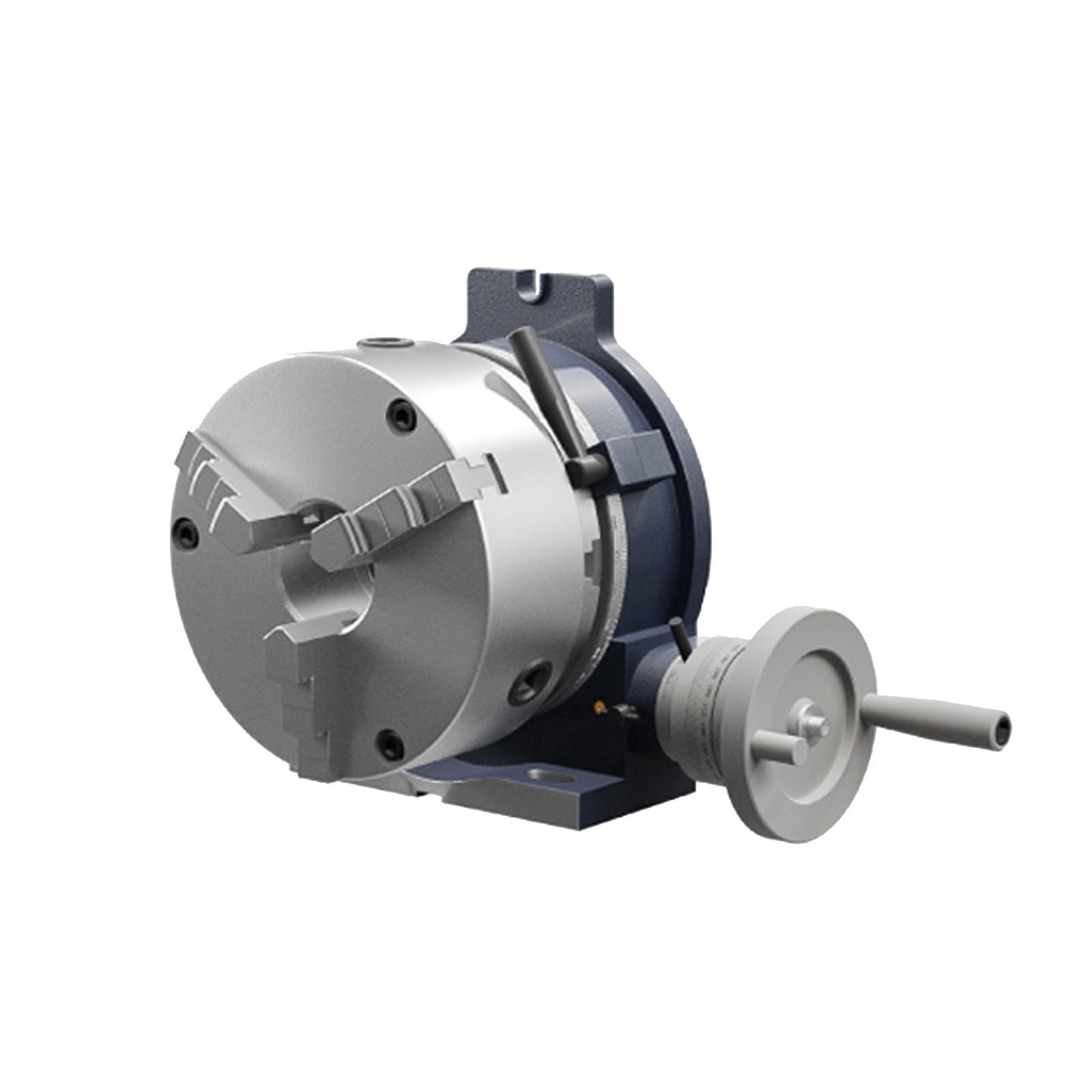 PurezmMoto 6-inch Milling Rotary Table Horizontal Or Vertical Configuration, With A 3.1-inch/80 Mm 3-jaw Chuck, Suitable For Milling Engineering Indexing Tools