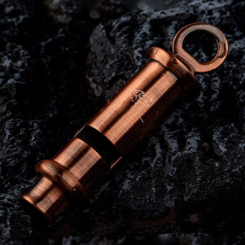 Sxxrdz Copper Training Whistle Key Ring