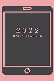 2022 iPad Tablet Daily Planner: 12 Month Calendar Year Organizer with Inspirational Quotes | 6x9 size | January 2022 to December 2022 with US Holidays | Weekly Agenda Novelty Gift