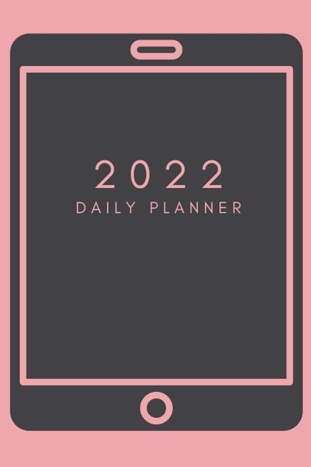 2022 iPad Tablet Daily Planner: 12 Month Calendar Year Organizer with Inspirational Quotes | 6x9 size | January 2022 to December 2022 with US Holidays | Weekly Agenda Novelty Gift