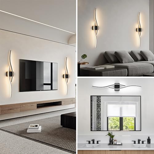 Daunton Modern Led Vanity Light With Remote Control, Modern Led Bathroom Light Fixture thumb #5