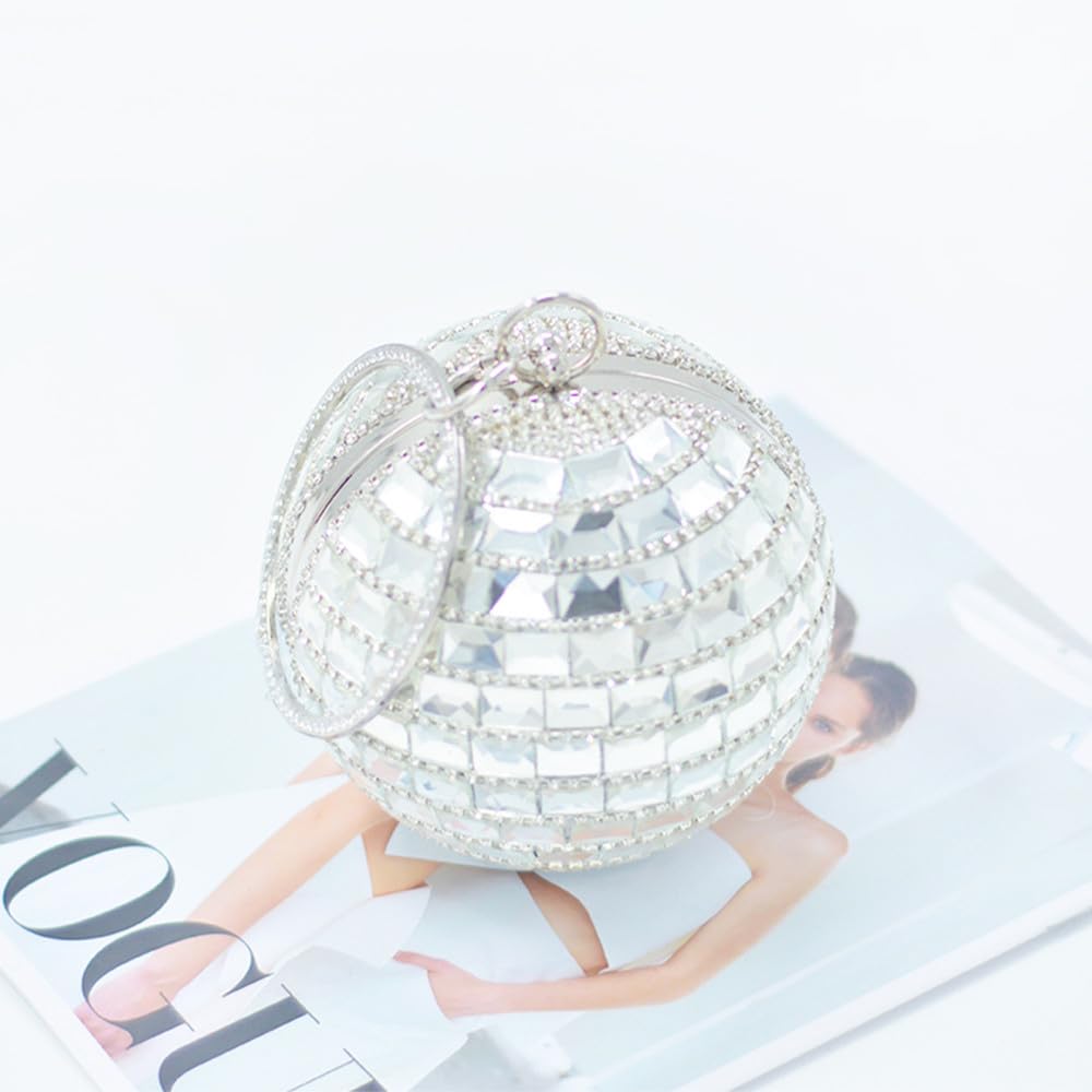 Dżety damskie Evening Clutch Crystal Wristlet Torebka Crossbody Torebki na ramię z odpinanym łańcuszkiem Studniówka impreza