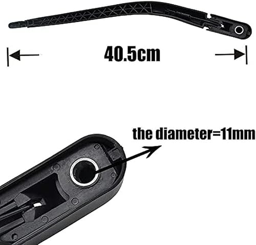 Miniatura 4 de TWSIT Rear Windshield Wiper Blade Arm Set Kit For Opel For Zafira A 1998 1999 2000 2001 2002 2003 2004 2005