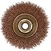 Ampco Safety Tools CB-45-CT Brush with Cup Crimped Wire, Non-Sparking, Non-Magnetic, Corrosion Resistant, 4" Diameter